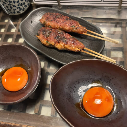 友酒家　月見つくね